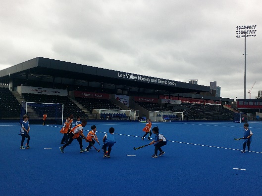 At Lea Valley Hockey Centre