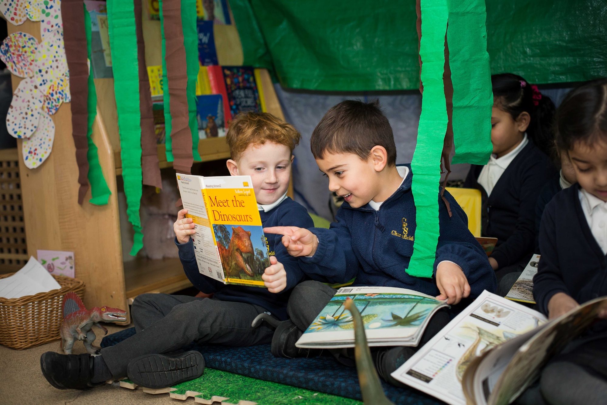Nursery Children Reading