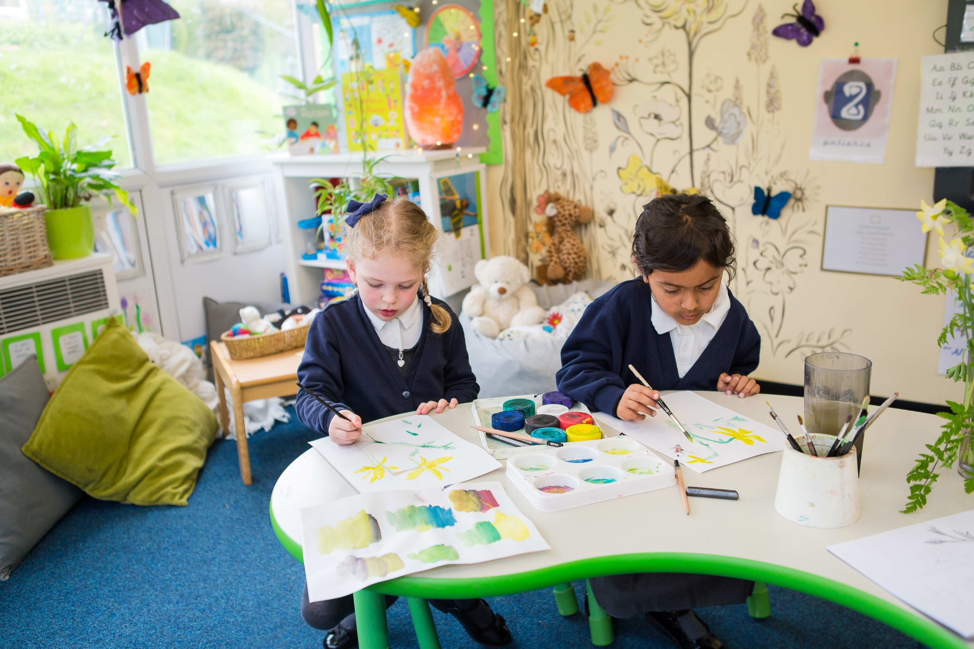 Children Painting
