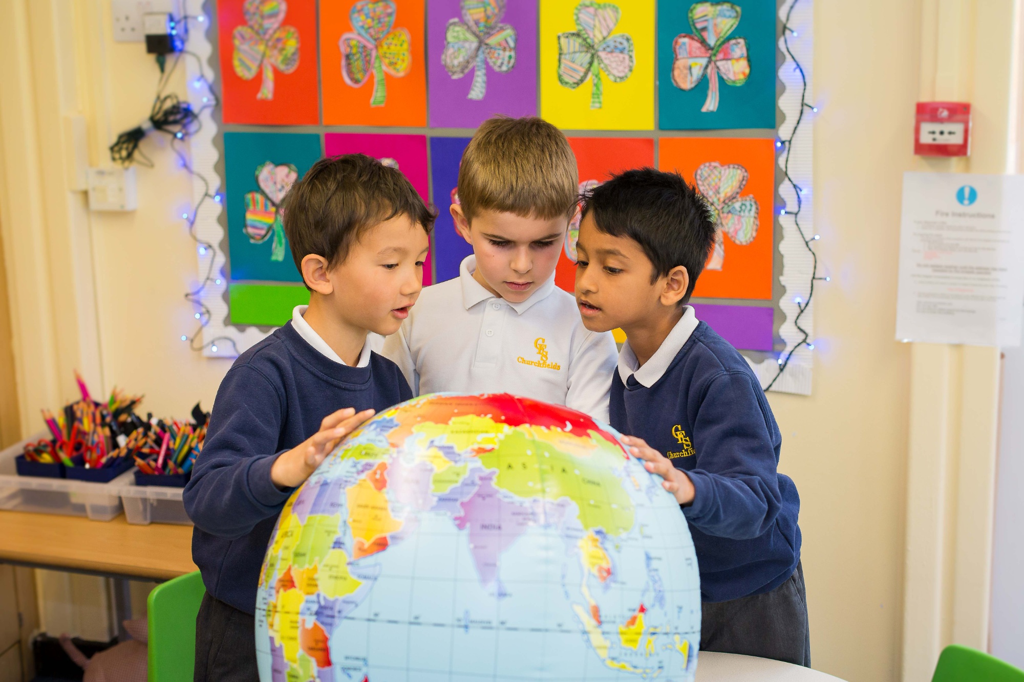 Geography and a globe