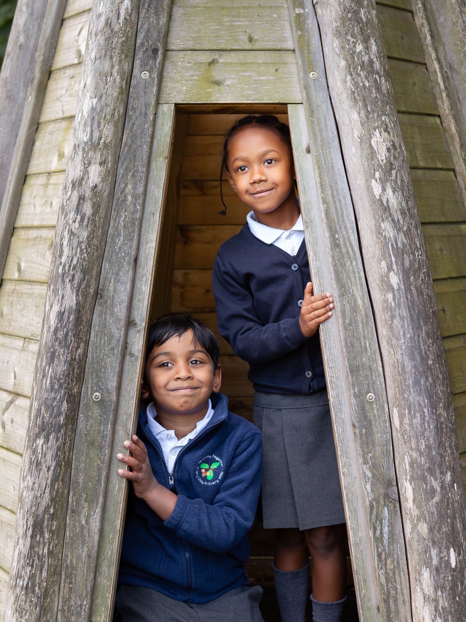 Children in uniform